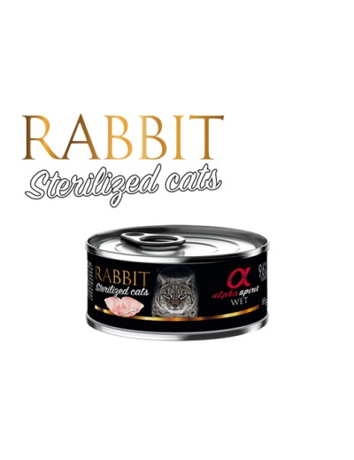 ALPHA SPIRIT Conejo para Gatos esterilizados