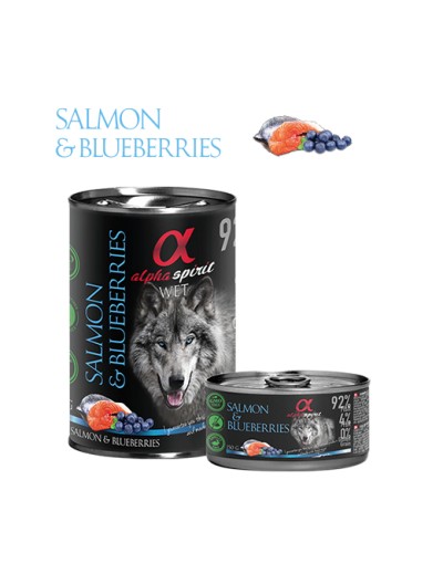 Alpha spirit Salmón & Arándanos