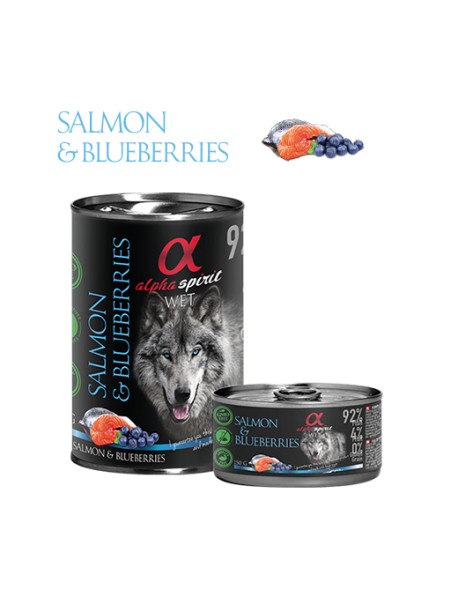 Alpha spirit Salmón & Arándanos