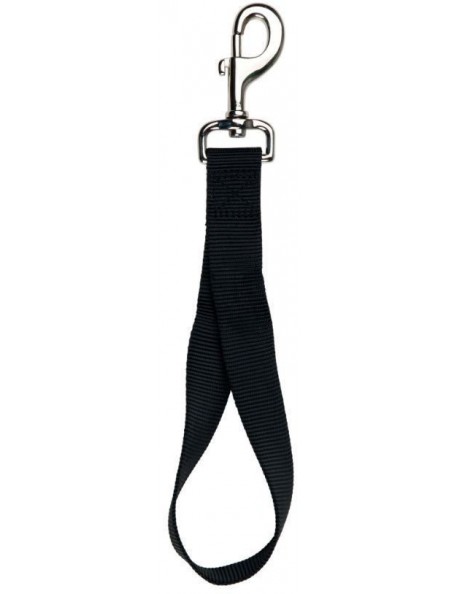 Correa corta universal negro Trixie