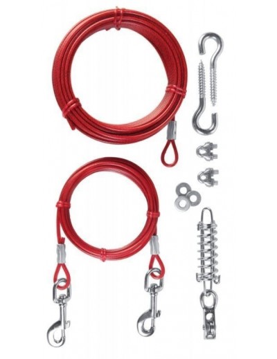 Cable Exteriores con Polea Trixie